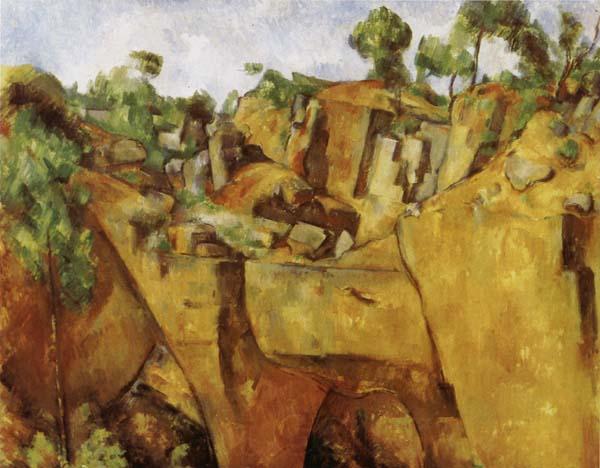 Paul Cezanne Quarry at Bibemus